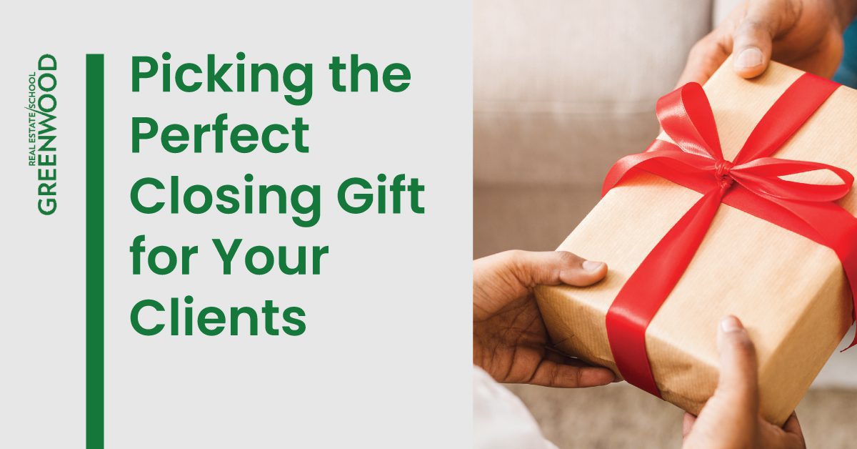 Picking Out The Perfect Closing Gift For Your Clients