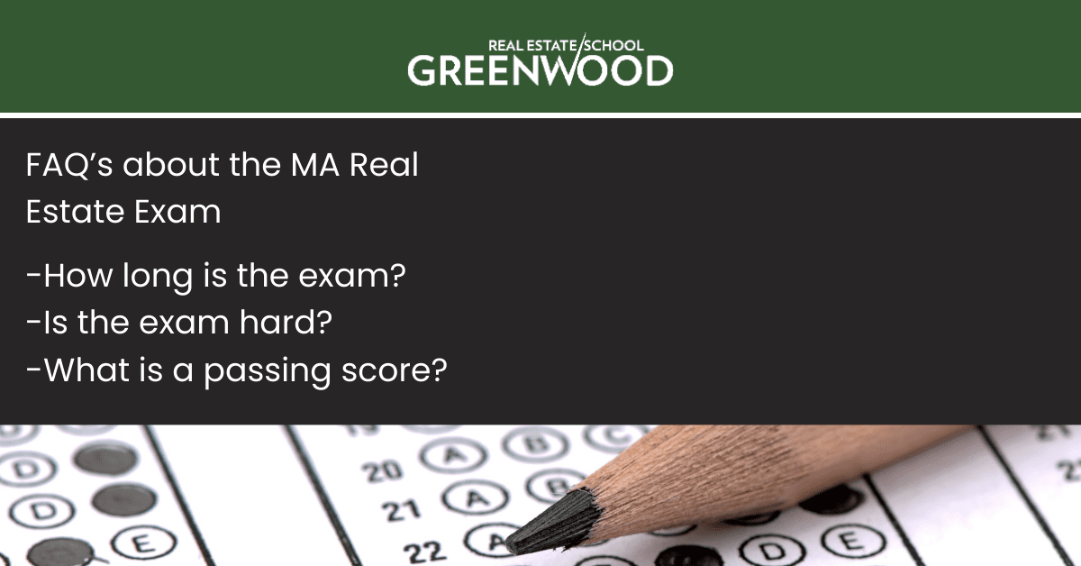 MA Real Estate Exam Frequently Asked Questions